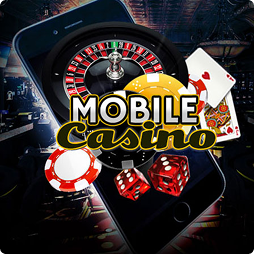 Mobile casino games on a phone